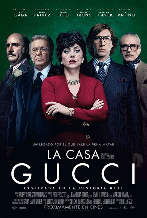 gucci casaca|la casa gucci pelicula completa.